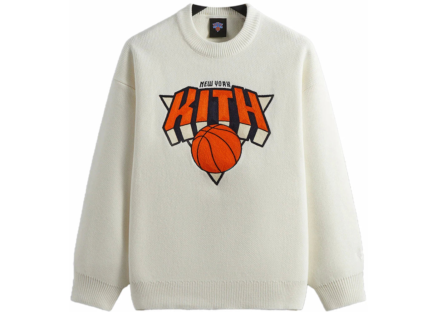 Kith New York Knicks Knit Crewneck Silk