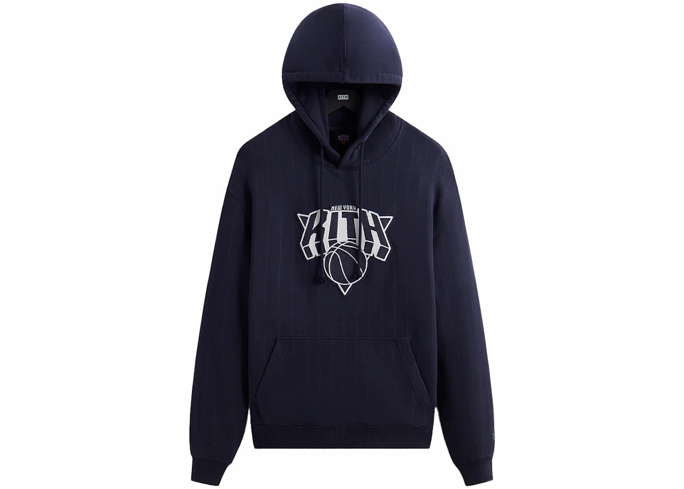 Kith New York Knicks NY Pinstripe Williams III Hoodie Nocturnal
