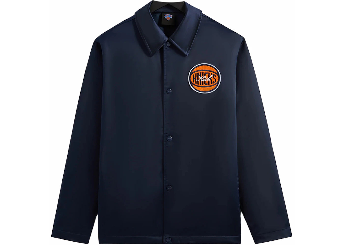 Kith New York Knicks Snap Front Coaches Jacket Nocturnal