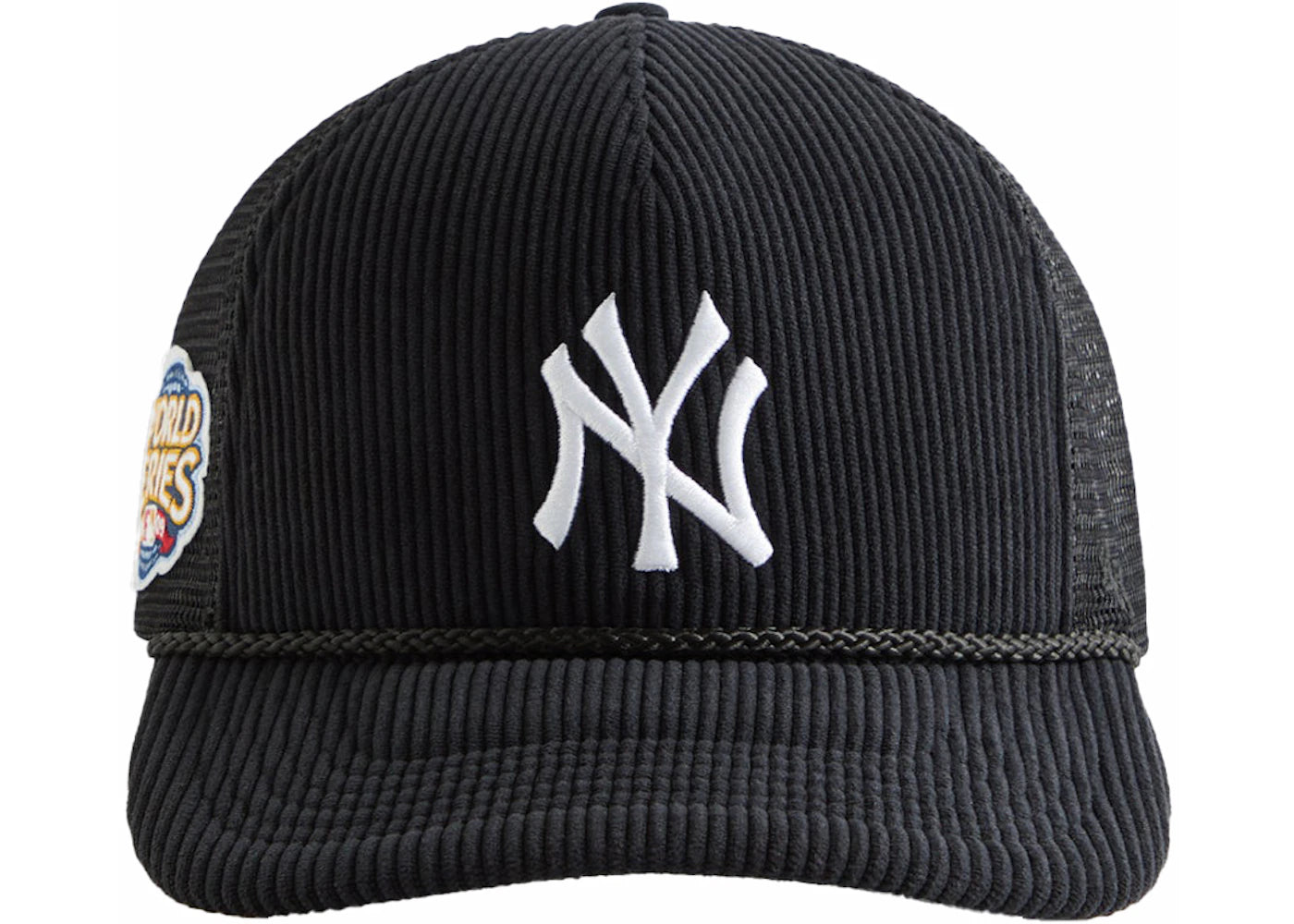 Kith New York Yankees Corduroy Trucker Hat Black