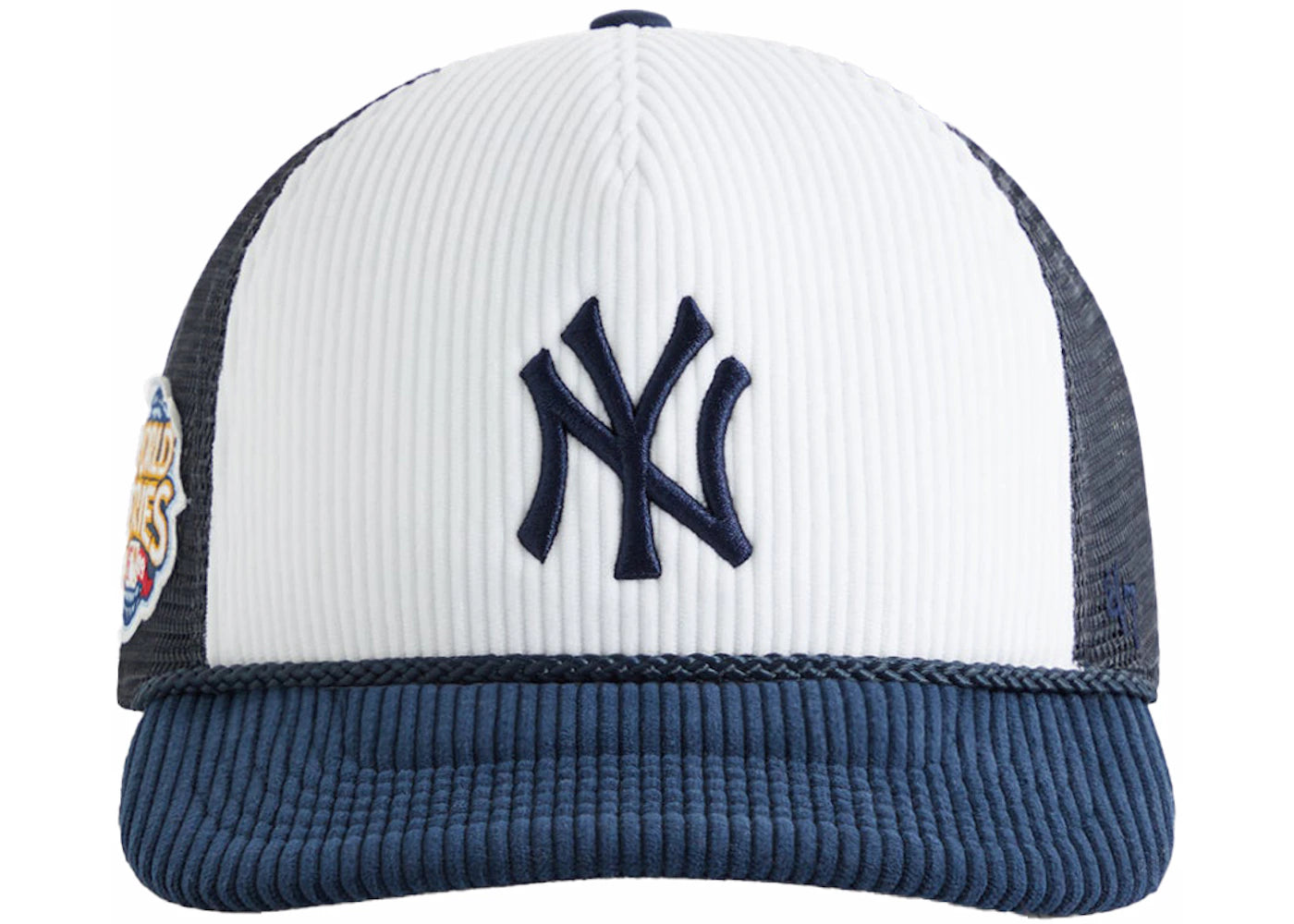 Kith New York Yankees Corduroy Trucker Hat Nocturnal