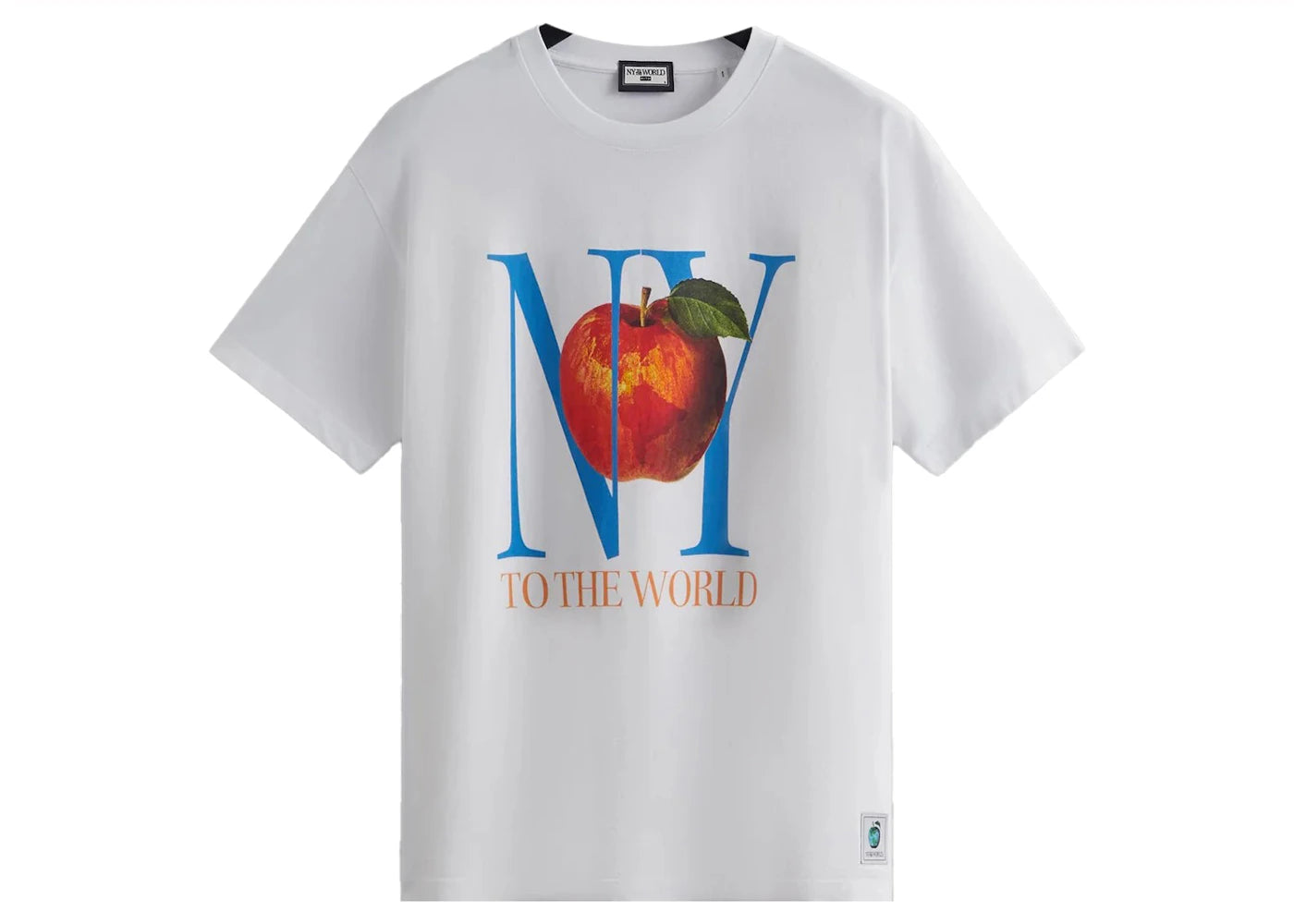 Kith New York to the World Vintage Tee White