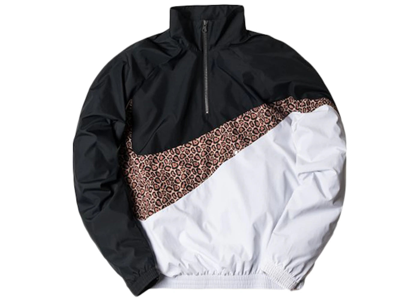 Kith Nike Big Swoosh Quarter Zip White
