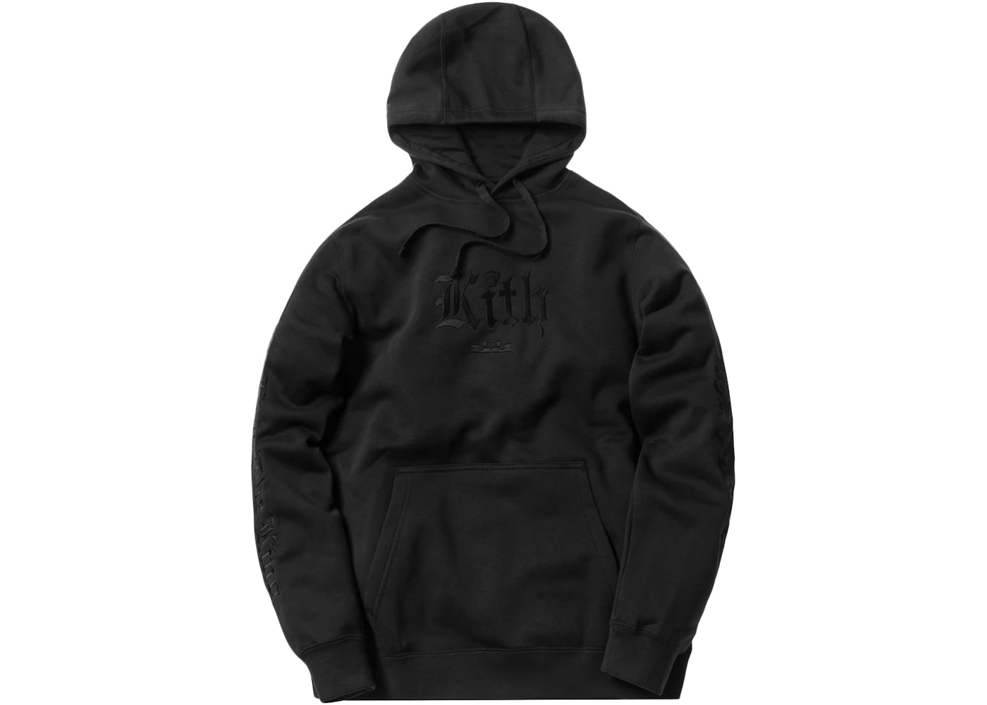 Kith Nike LeBron Cloak Hoodie Triple Black