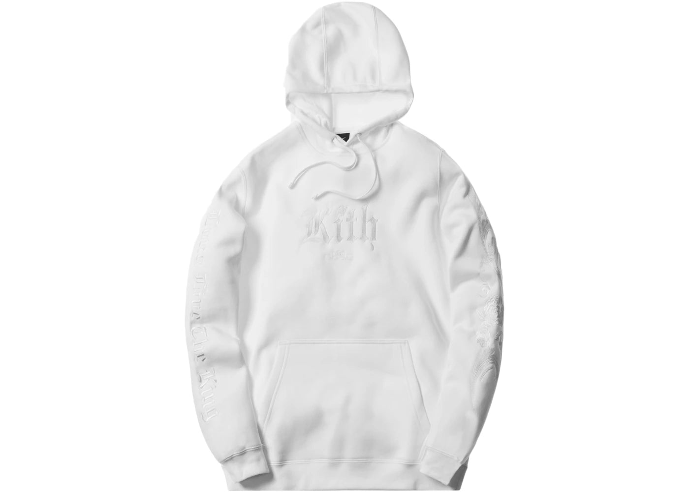 Kith Nike LeBron Cloak Hoodie Triple White