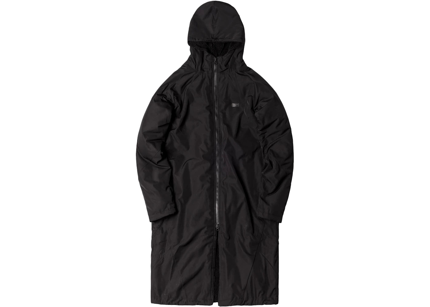 Kith Nike Sherpa Sideline Coat Black