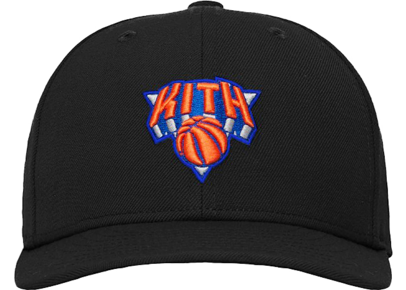 Kith & Nike for Knicks and New Era Low Crown Fitted Cap Black