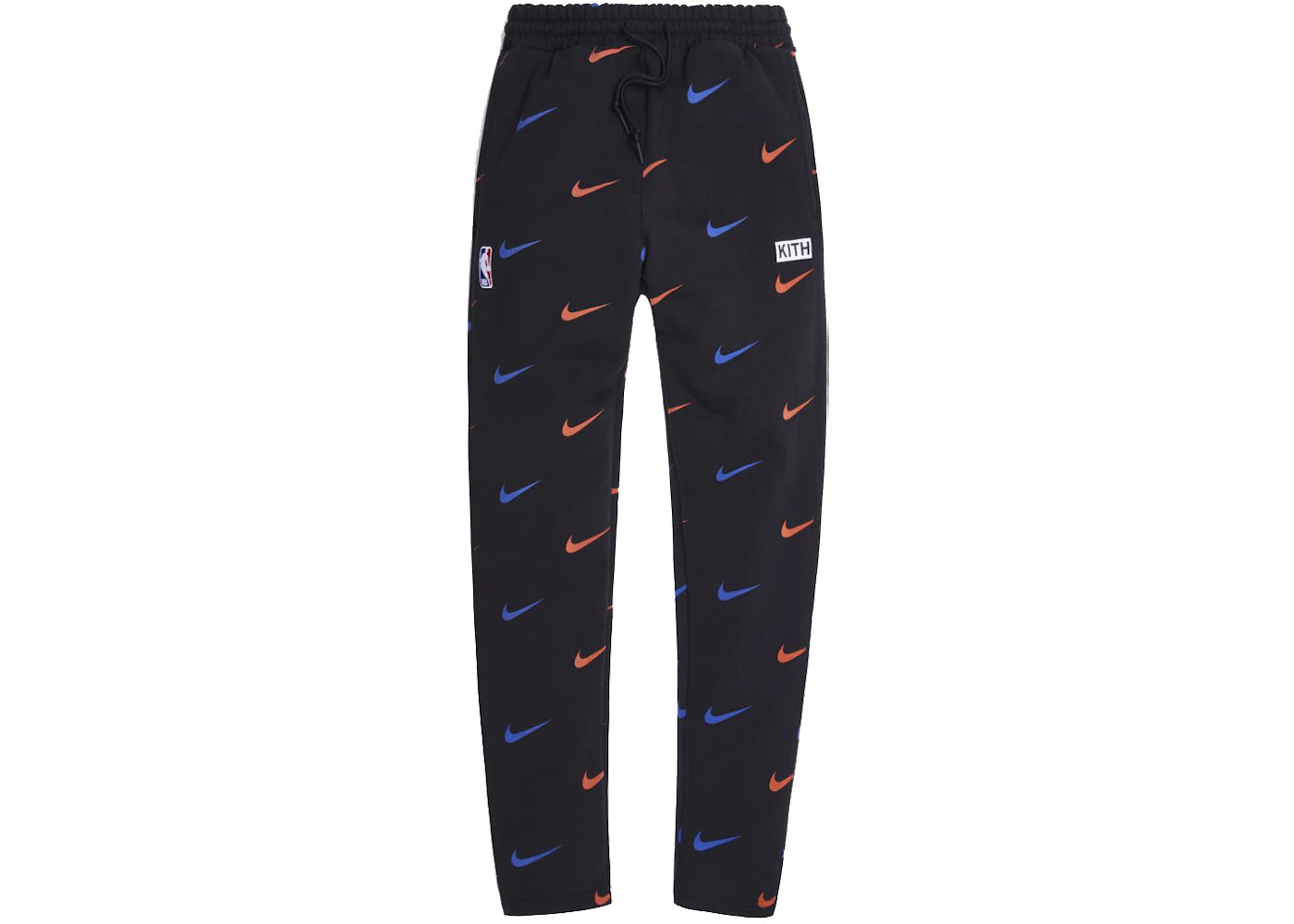 Kith & Nike for New York Knicks AOP Fleece Pant Black