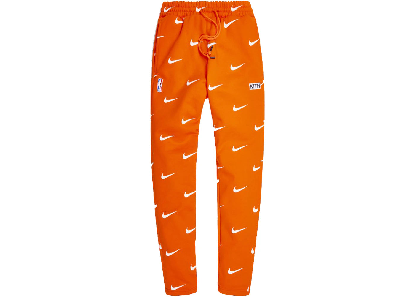 Kith & Nike for New York Knicks AOP Fleece Pant Orange