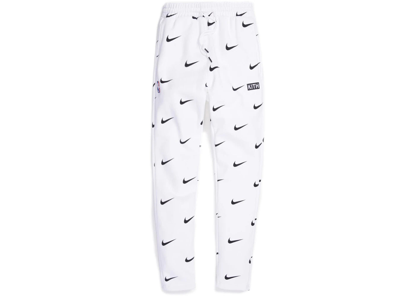 Kith & Nike for New York Knicks AOP Fleece Pant White