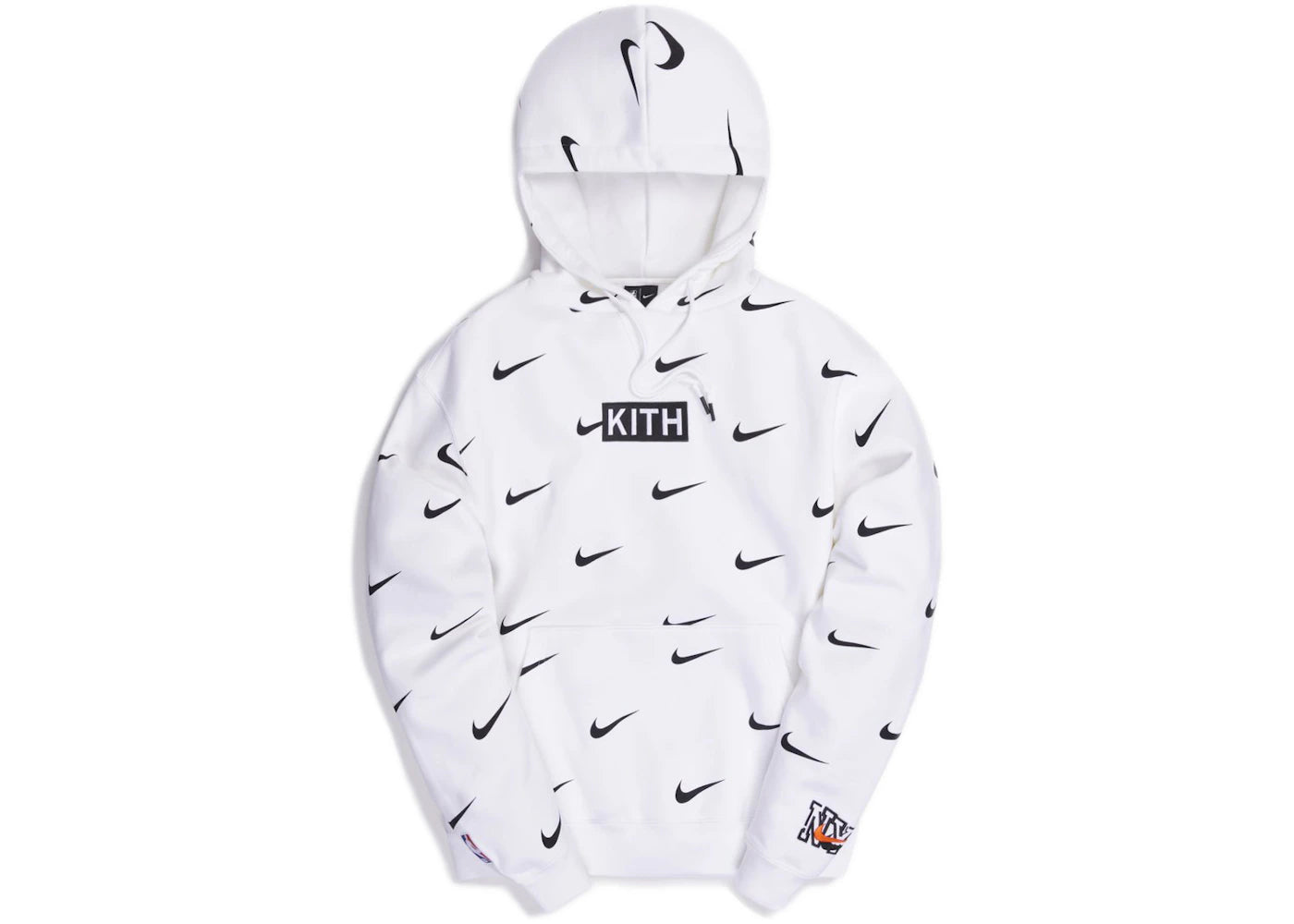 Kith & Nike for New York Knicks AOP Hoodie White