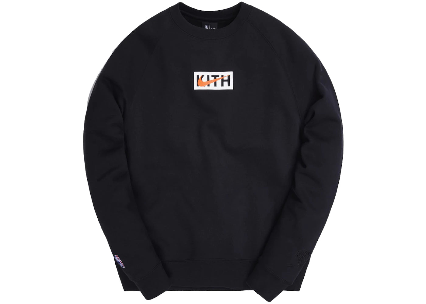 Kith & Nike for New York Knicks Fleece Crewneck Black