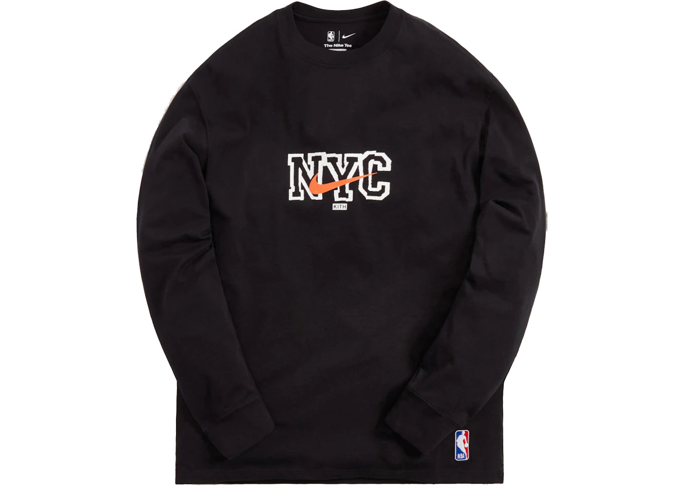 Kith Nike for New York Knicks L/S Tee (FW21) Black