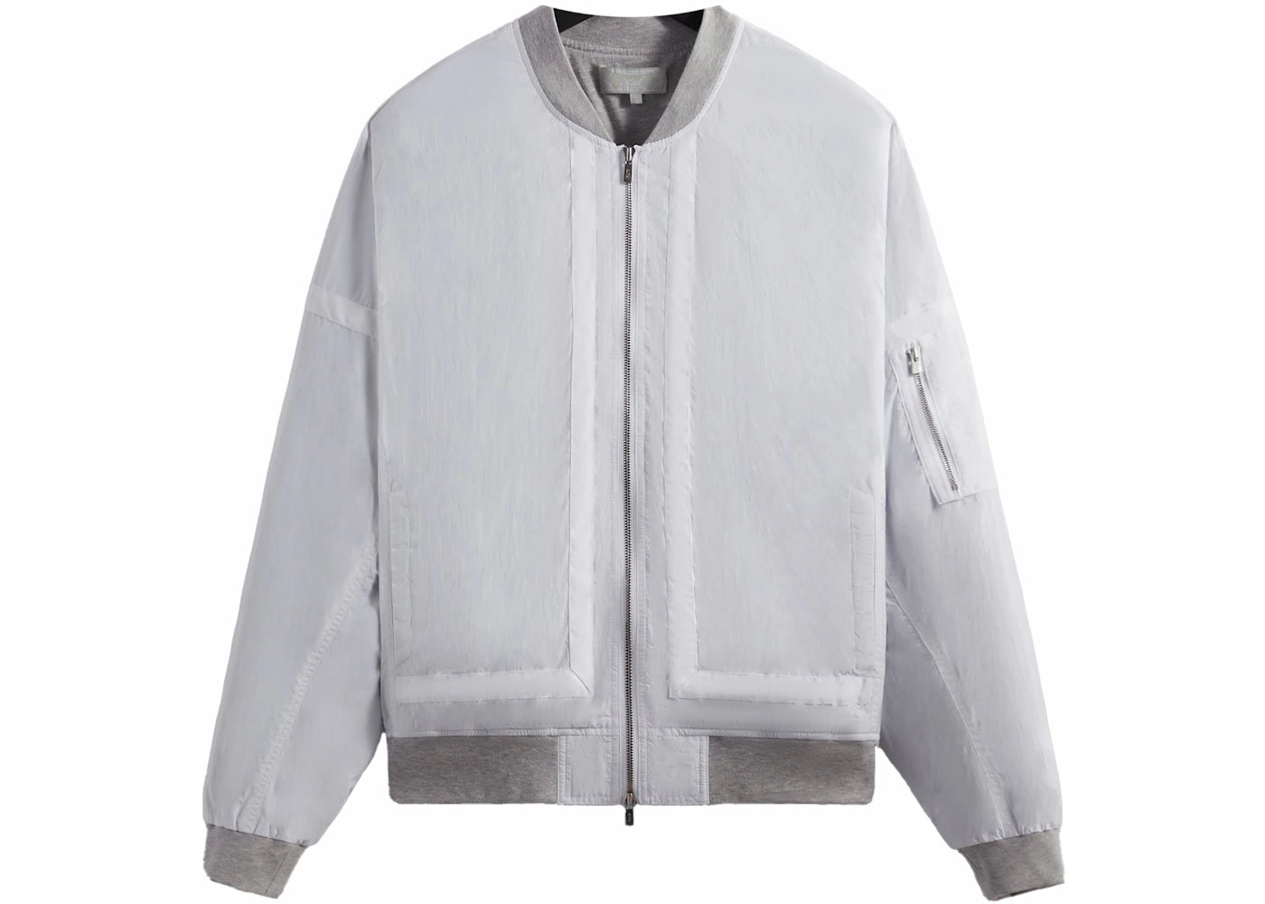 Kith Nylon Silas Bomber Jacket White