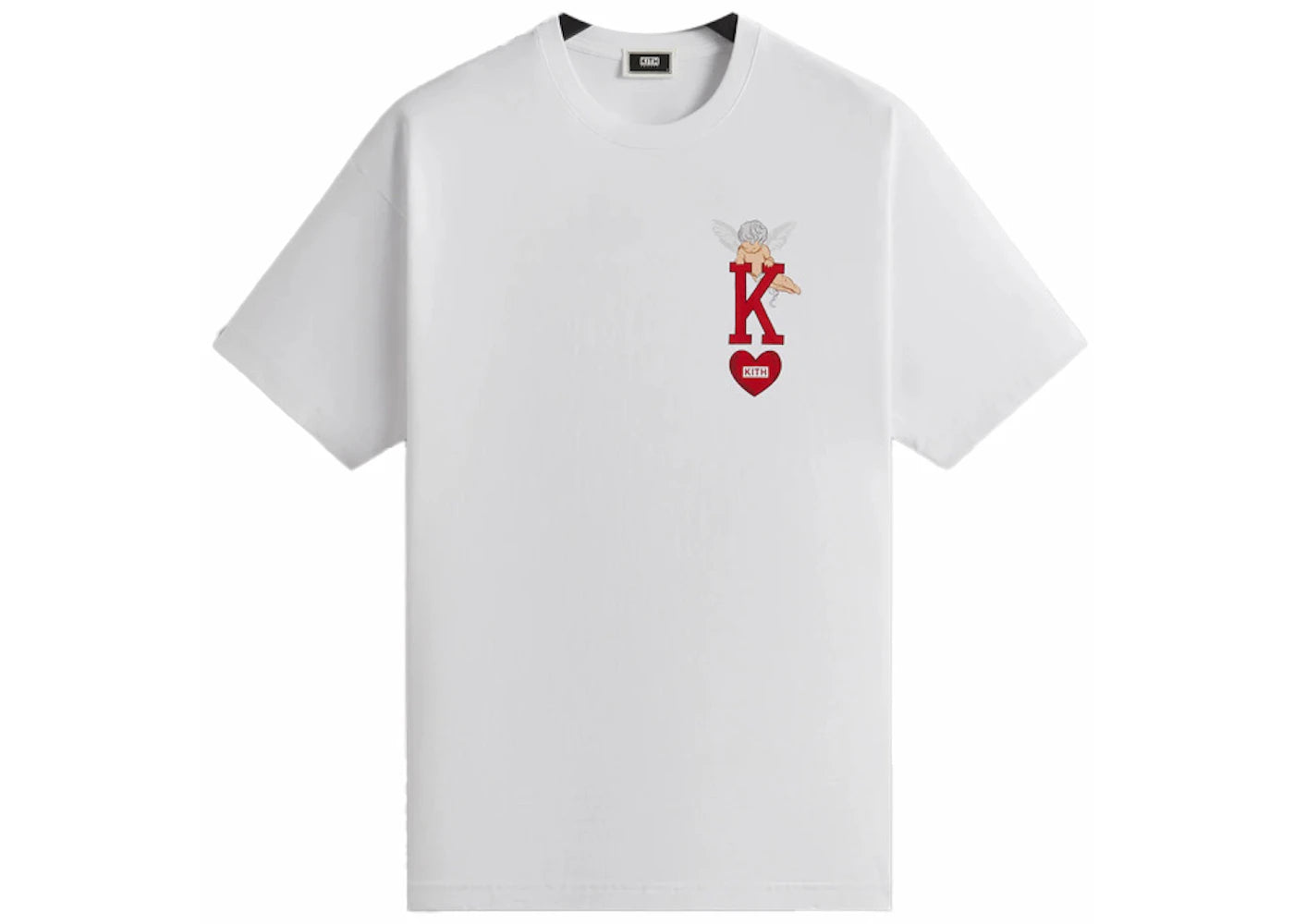 Kith Of Hearts Tee White
