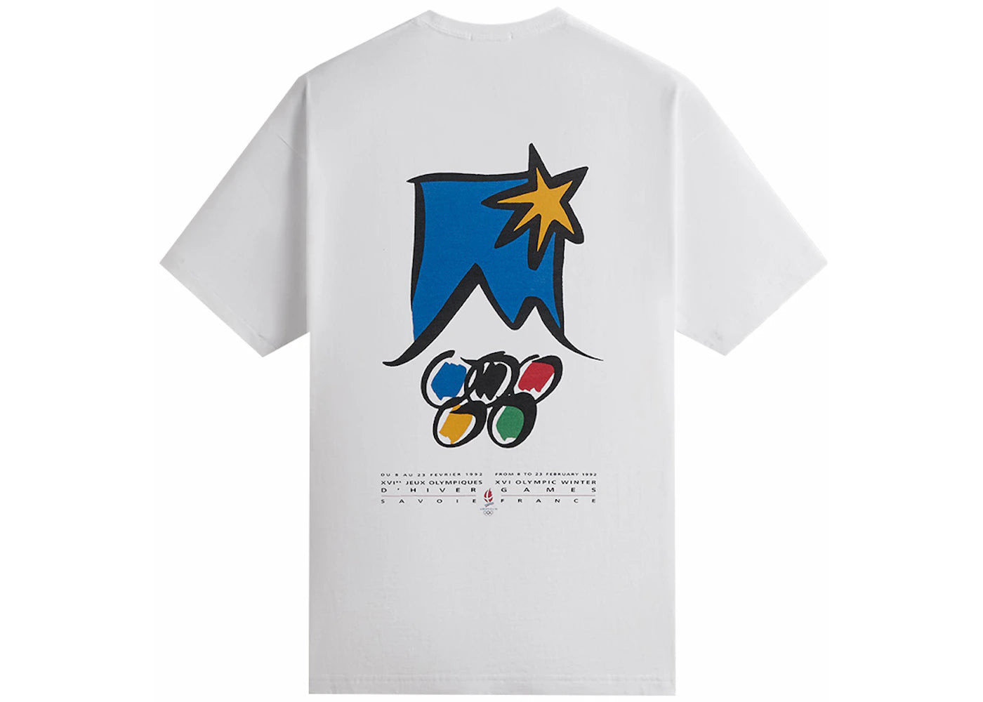 Kith Olympics Heritage Albertville 1992 Vintage Tee White