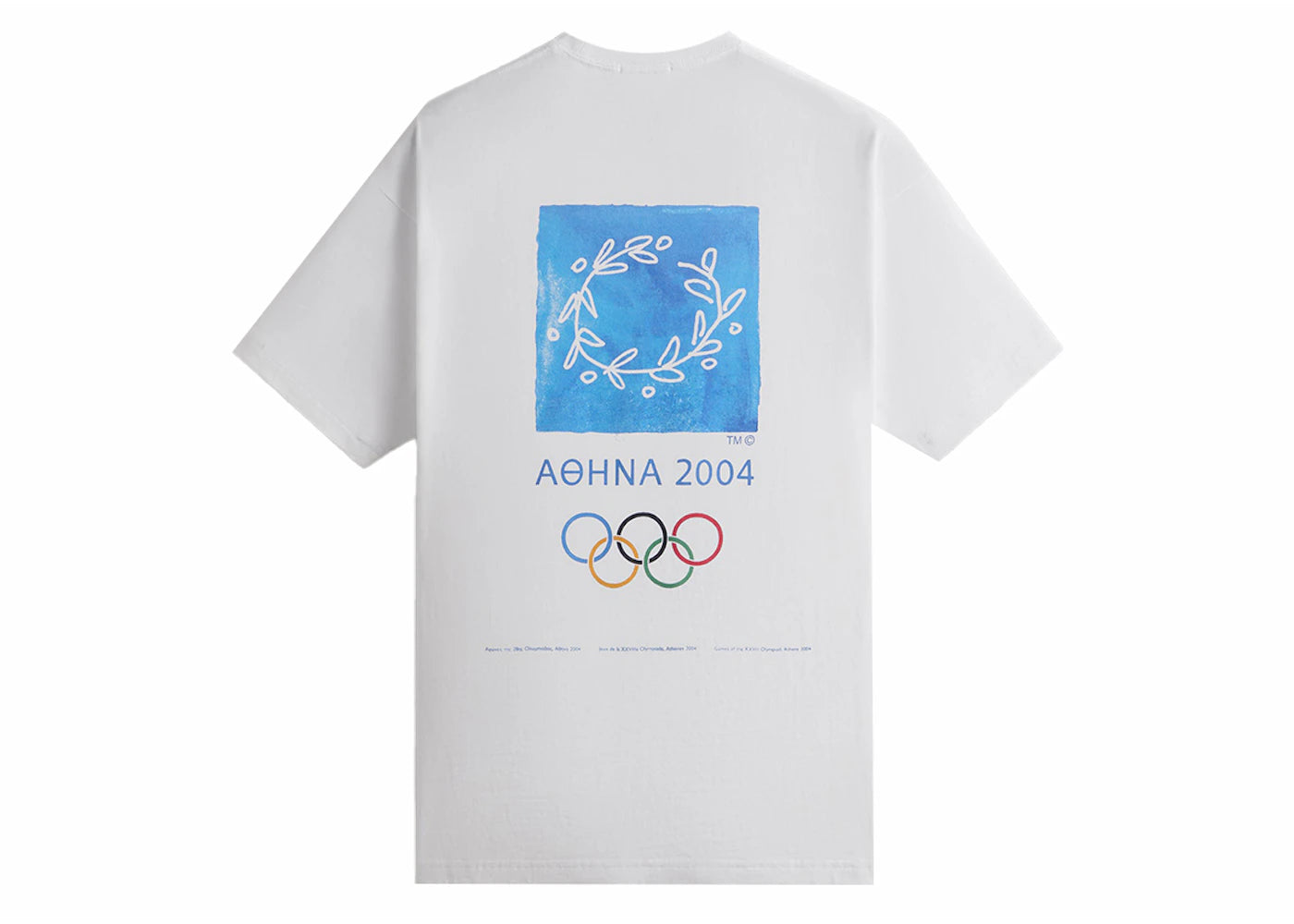 Kith Olympics Heritage Athens 2004 Vintage Tee White