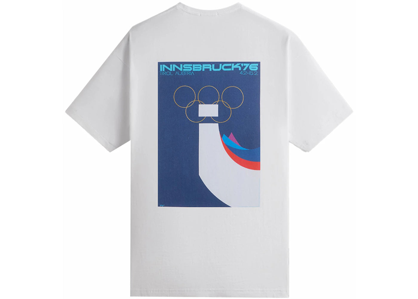 Kith Olympics Heritage Innsbruck 1976 Vintage Tee White
