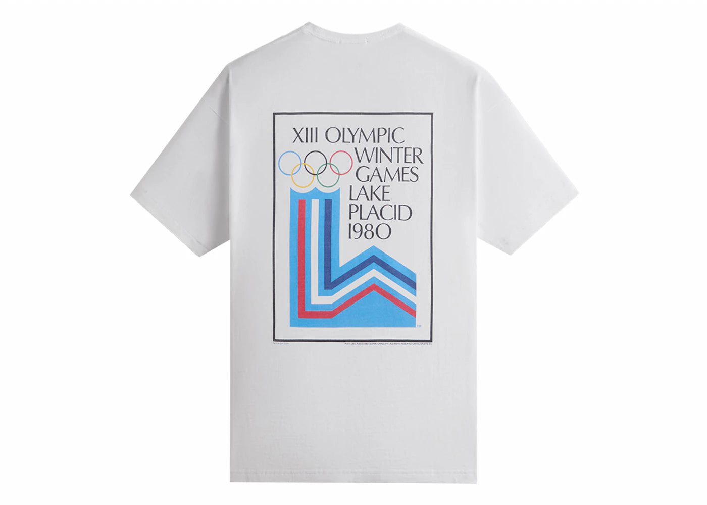 Kith Olympics Heritage Lake Placid 1980 Vintage Tee White