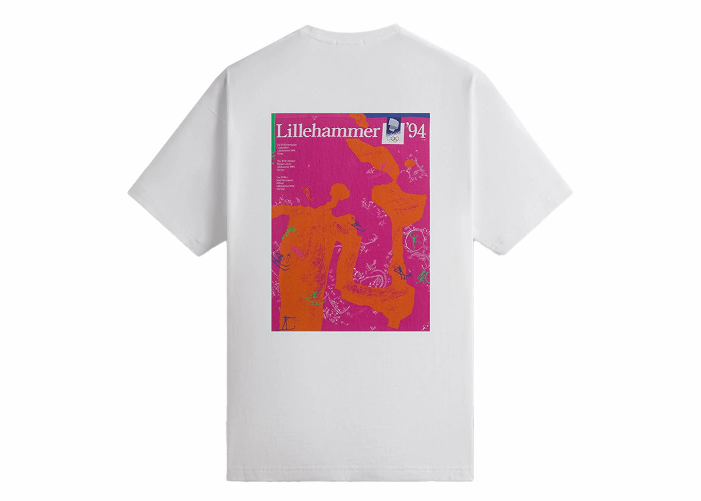 Kith Olympics Heritage Lillehammer 1994 Vintage Tee White