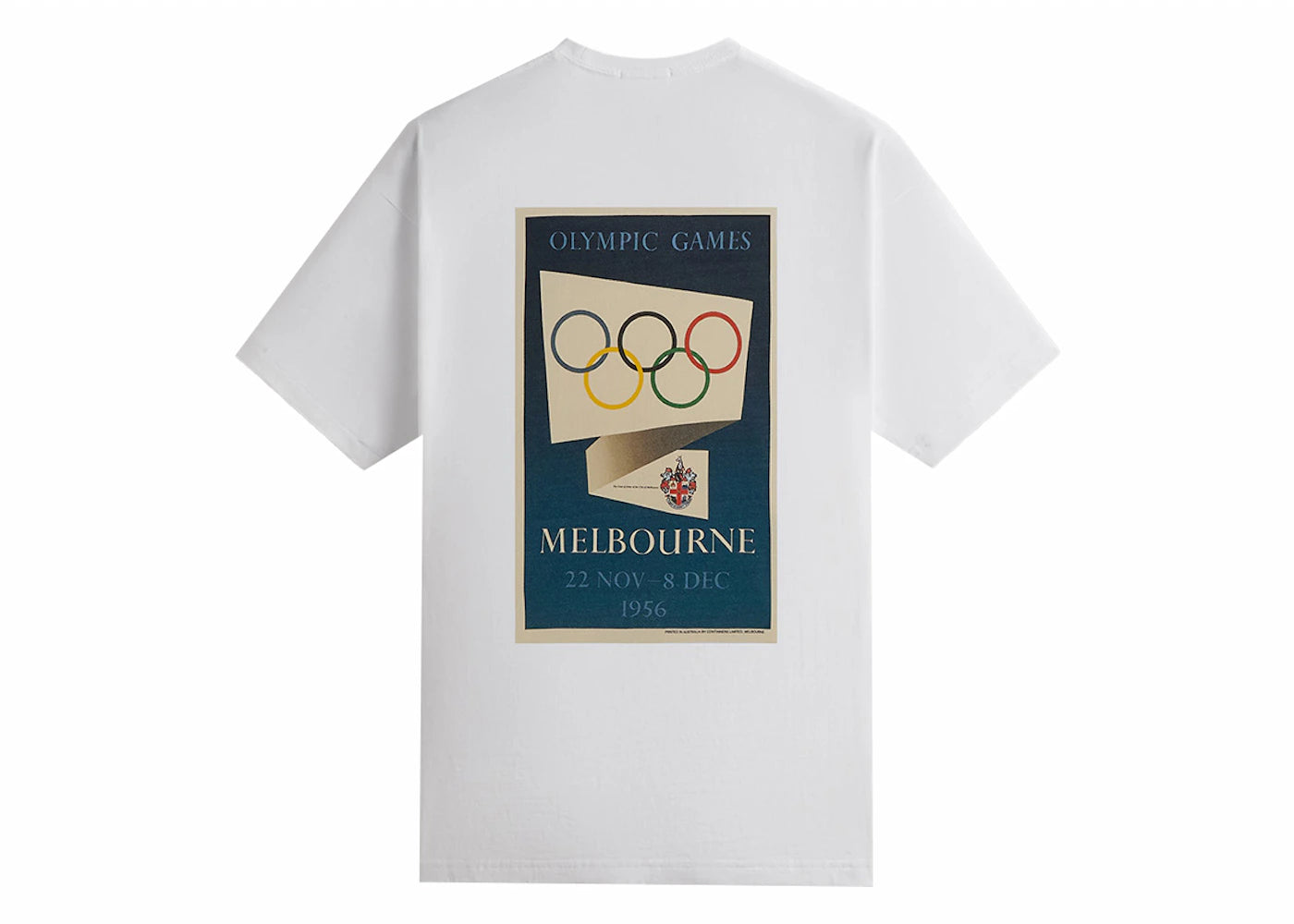 Kith Olympics Heritage Melbourne 1956 Vintage Tee White