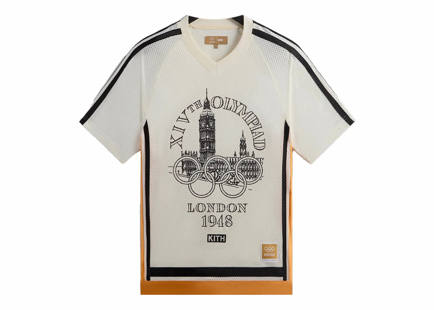 Kith Olympics Heritage Mesh Leon Jersey Silk