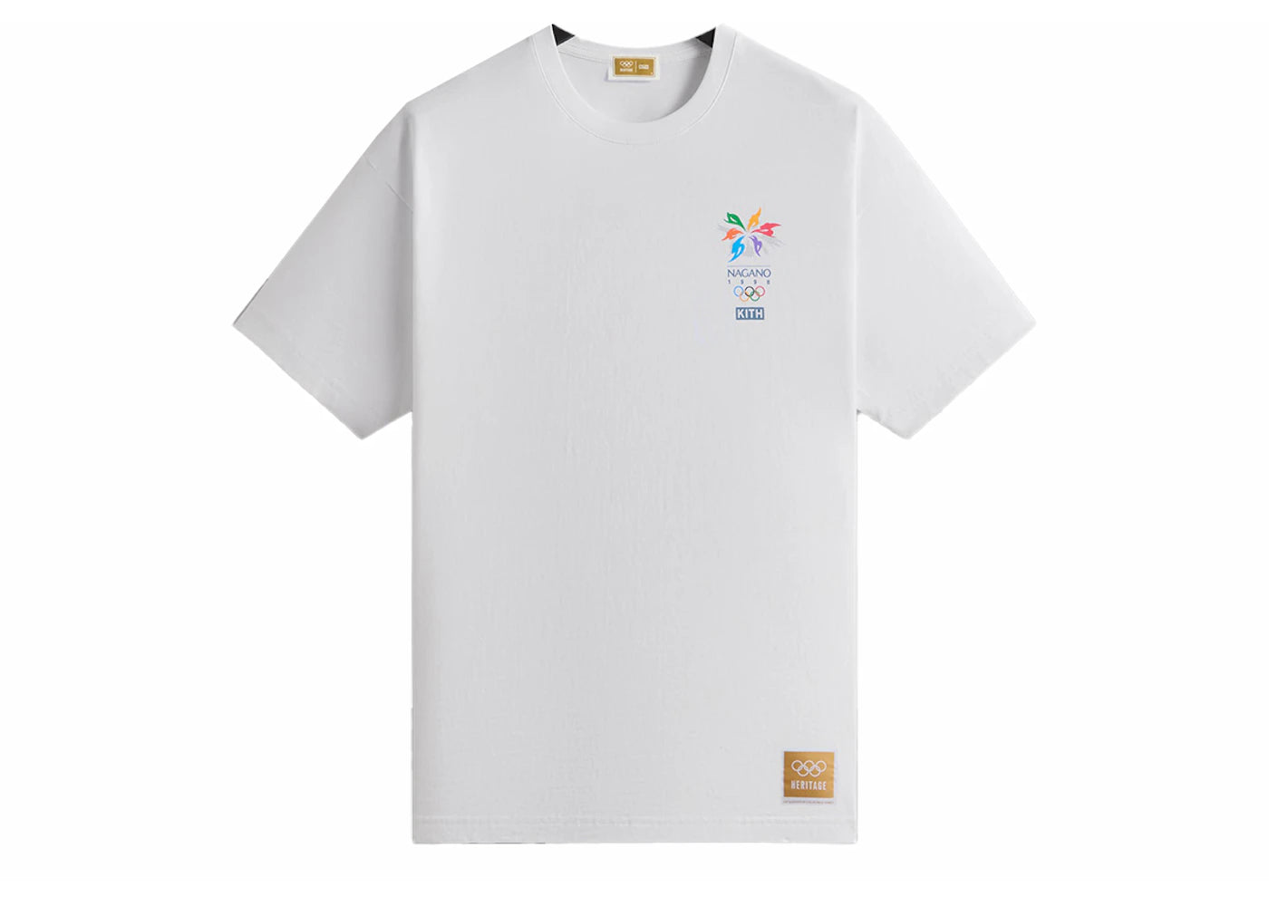 Kith Olympics Heritage Nagano 1998 Vintage Tee White