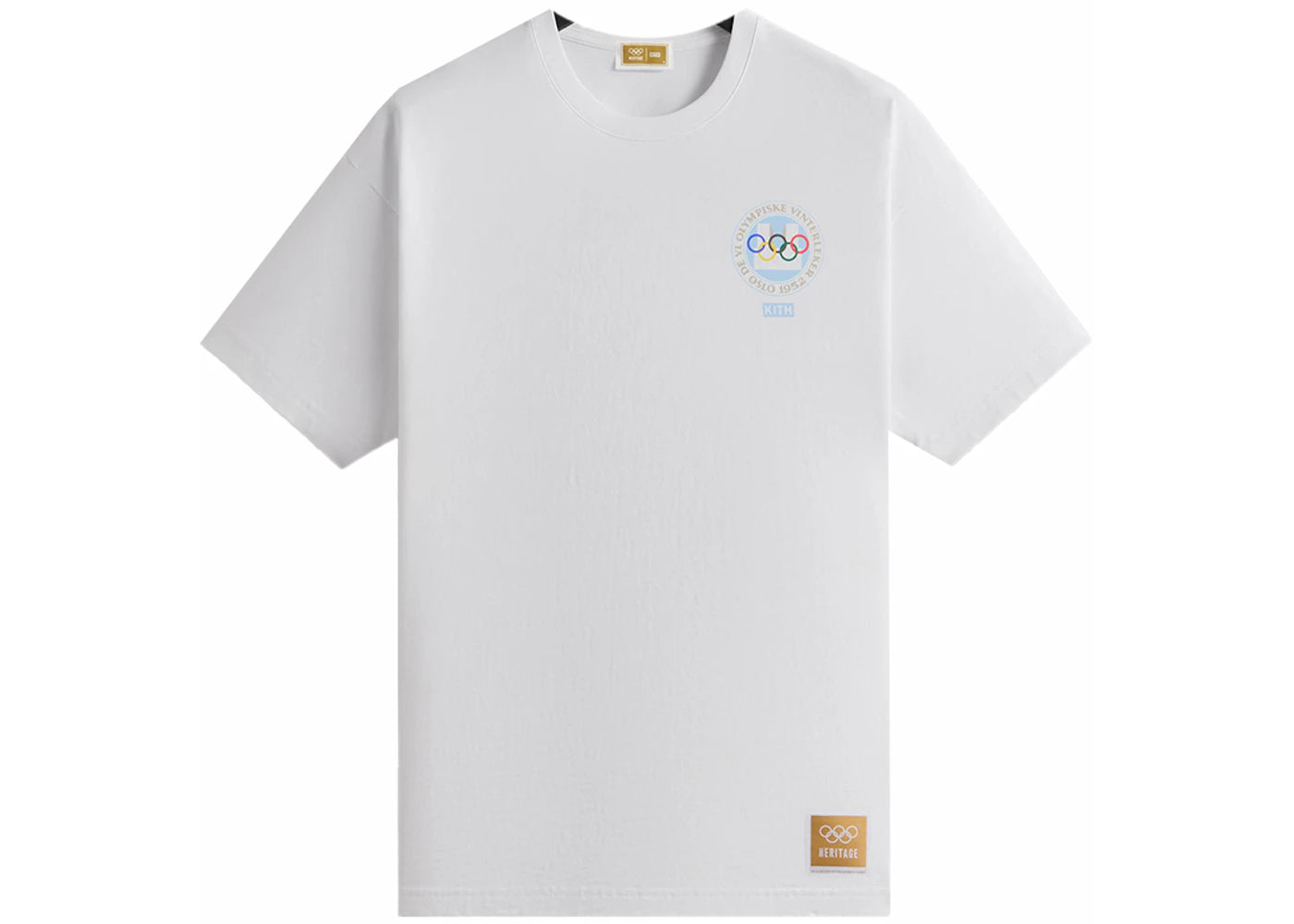 Kith Olympics Heritage Oslo 1952 Vintage Tee White