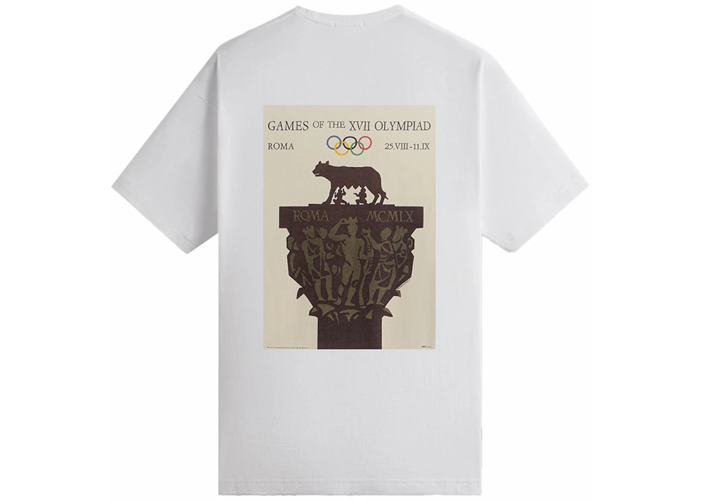 Kith Olympics Heritage Rome 1960 Vintage Tee White