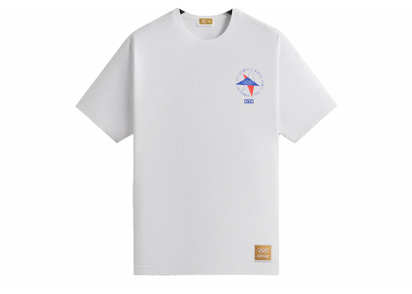 Kith Olympics Heritage Squaw Valley 1960 Vintage Tee White