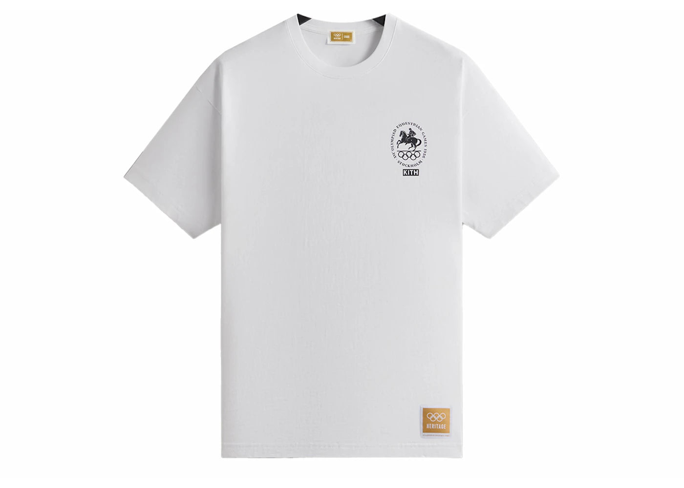 Kith Olympics Heritage Stockholm 1956 Vintage Tee White