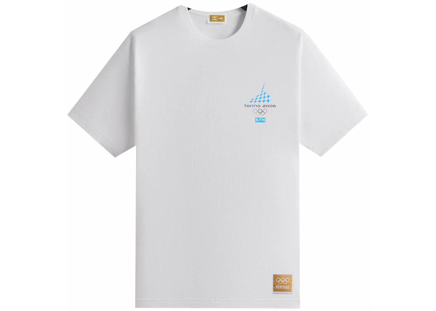 Kith Olympics Heritage Torino 2006 Vintage Tee White