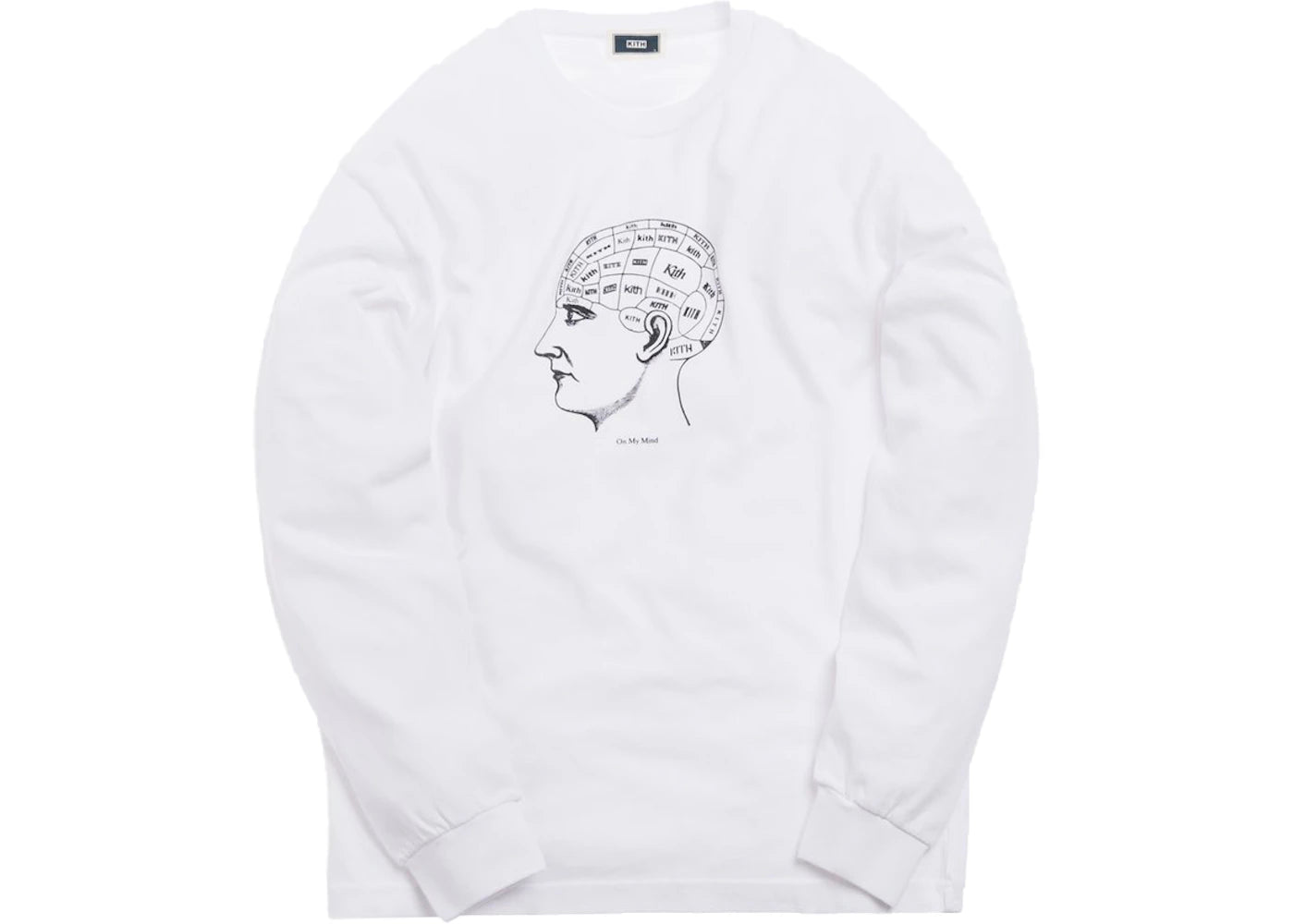 Kith On My Mind L/S Tee White
