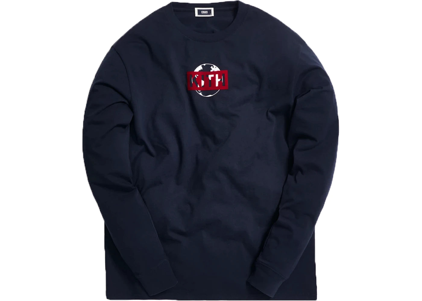 Kith One World L/S Tee Navy