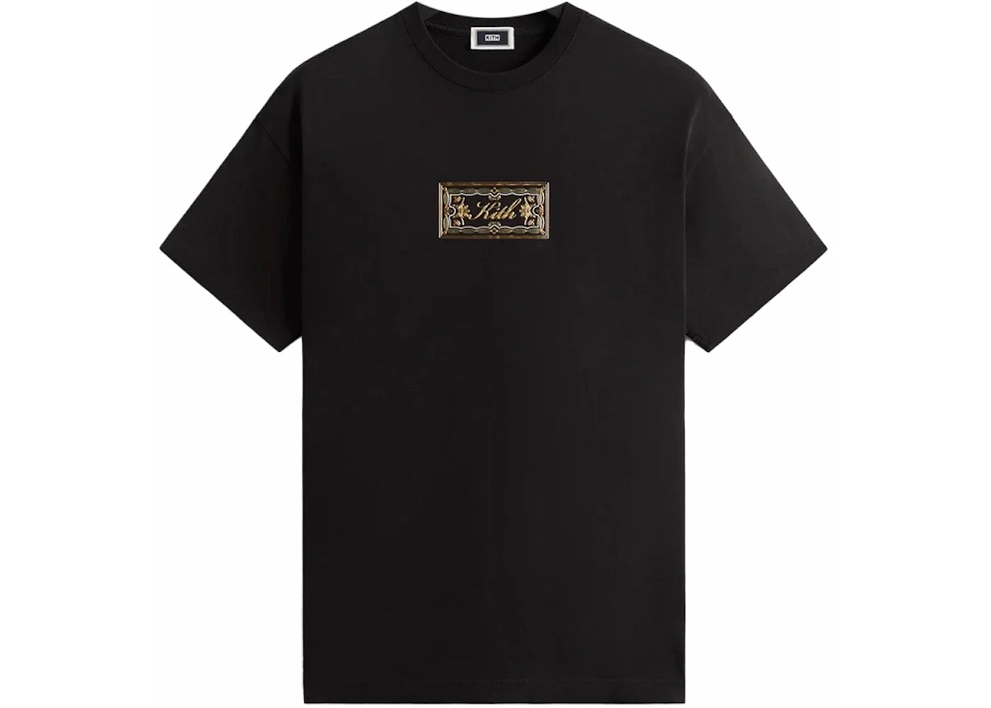 Kith Ornamental Script Tee Black
