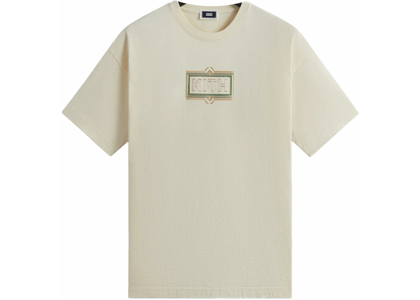 Kith Ornate Classic Logo Tee Sandrift