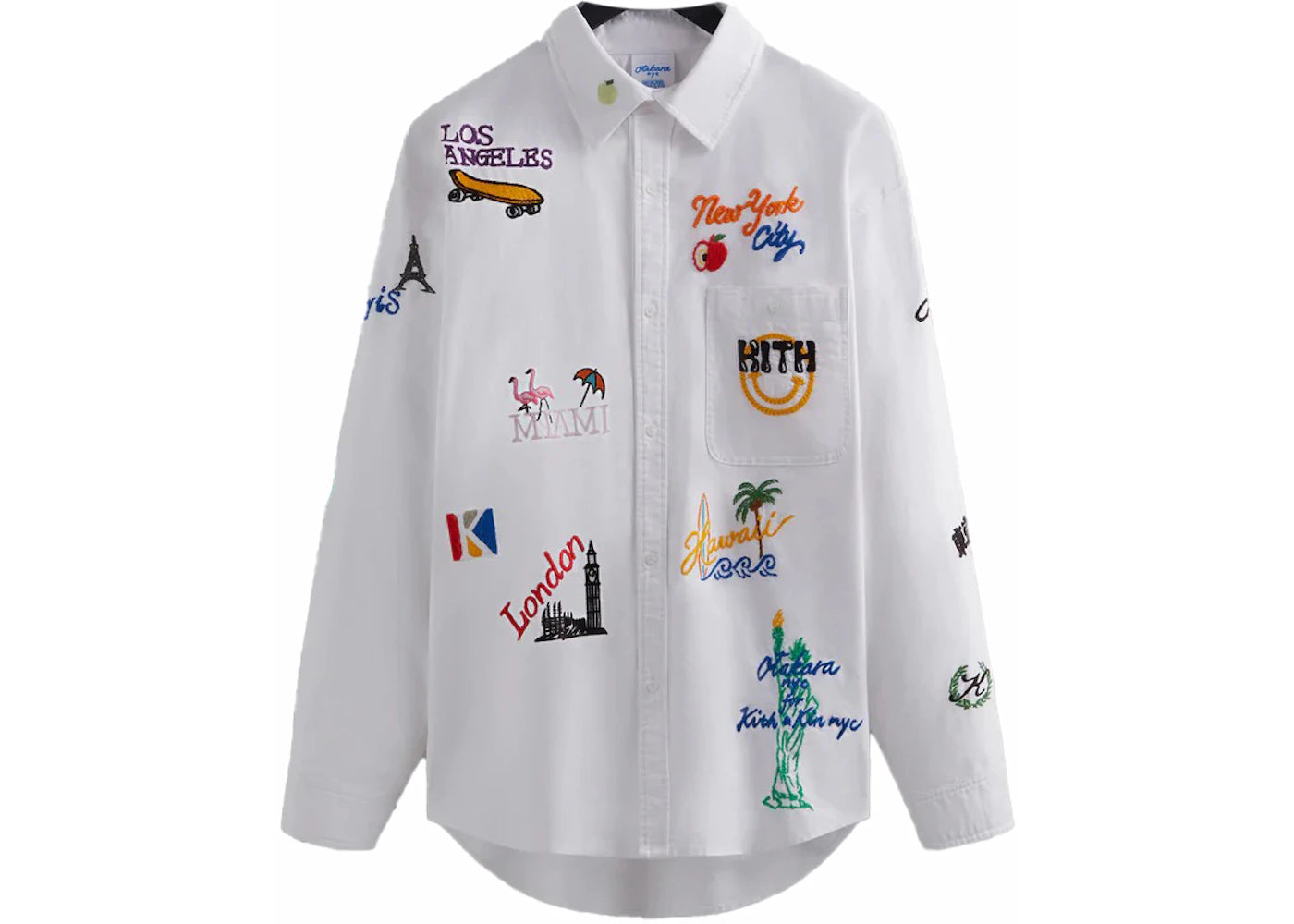 Kith Otakara NYC Apollo Oxford Button Down Shirt White