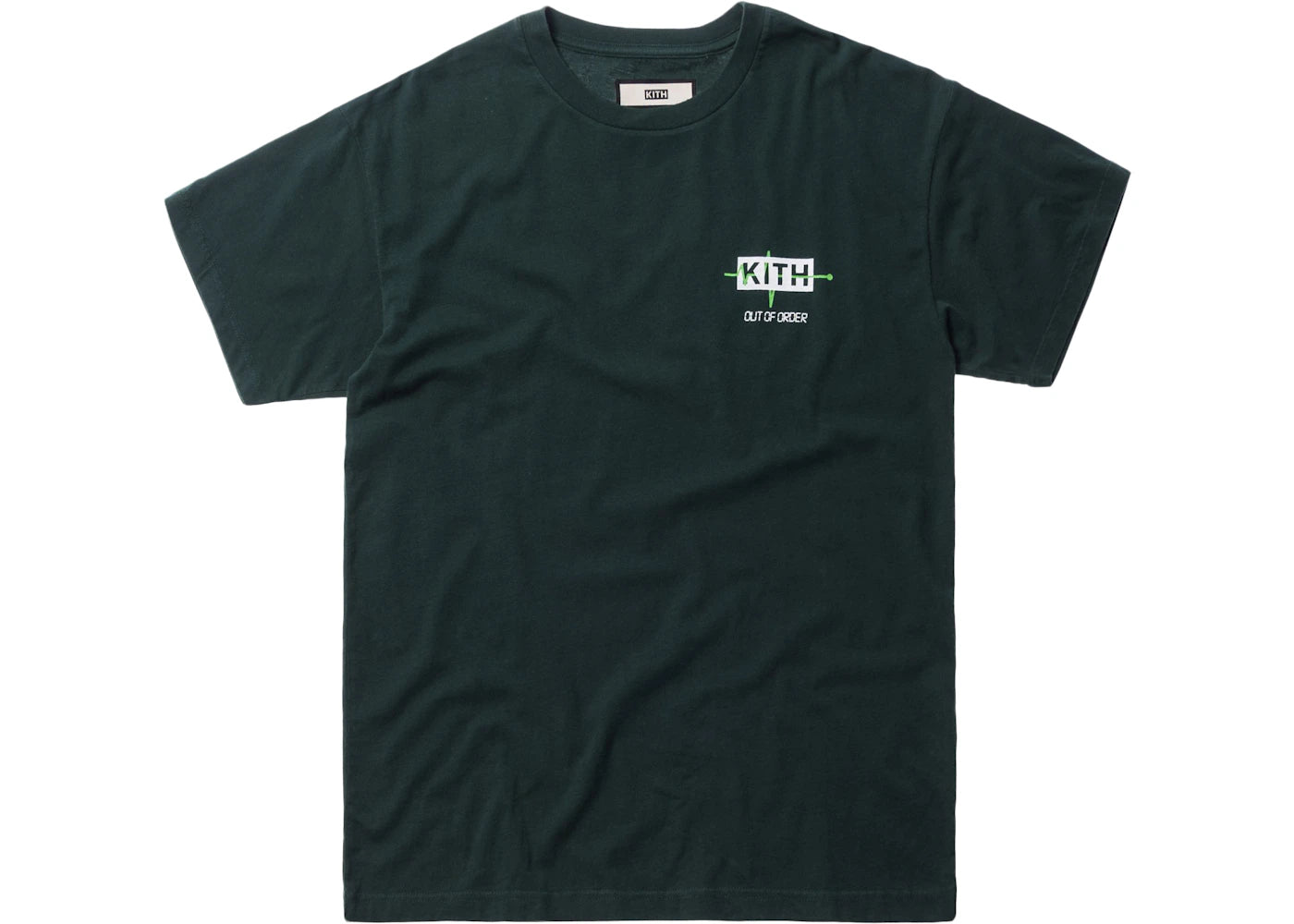 Kith Out of Order Tee Hunter Green