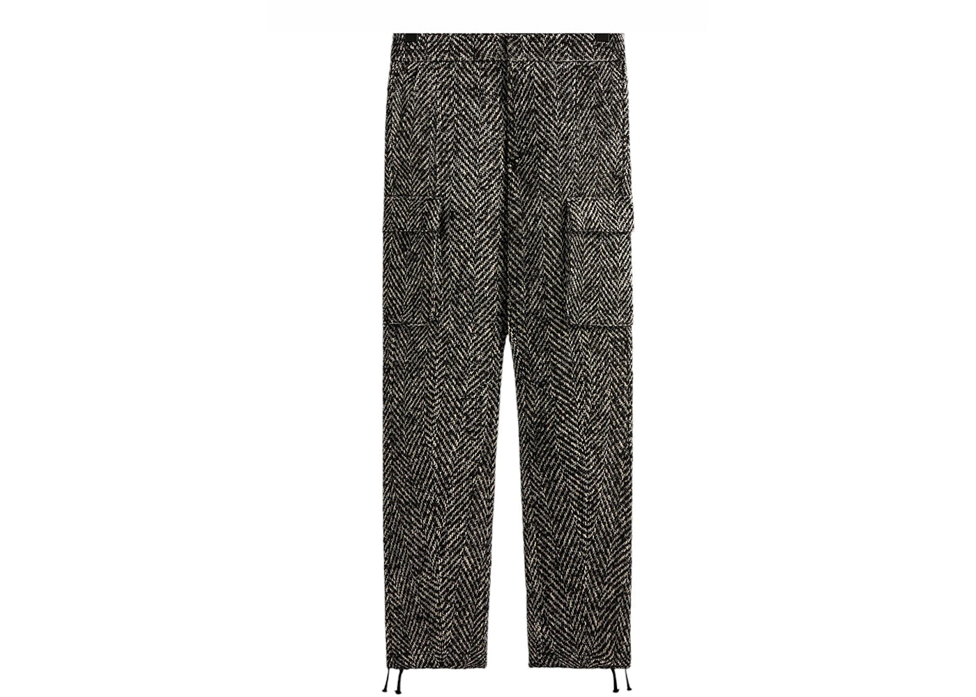 Kith Oversized Herringbone Bristol Cargo Pant Black