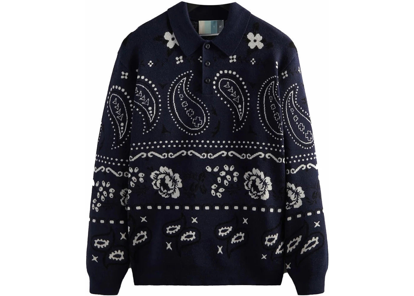 Kith Paisley Harmon Pullover Nocturnal