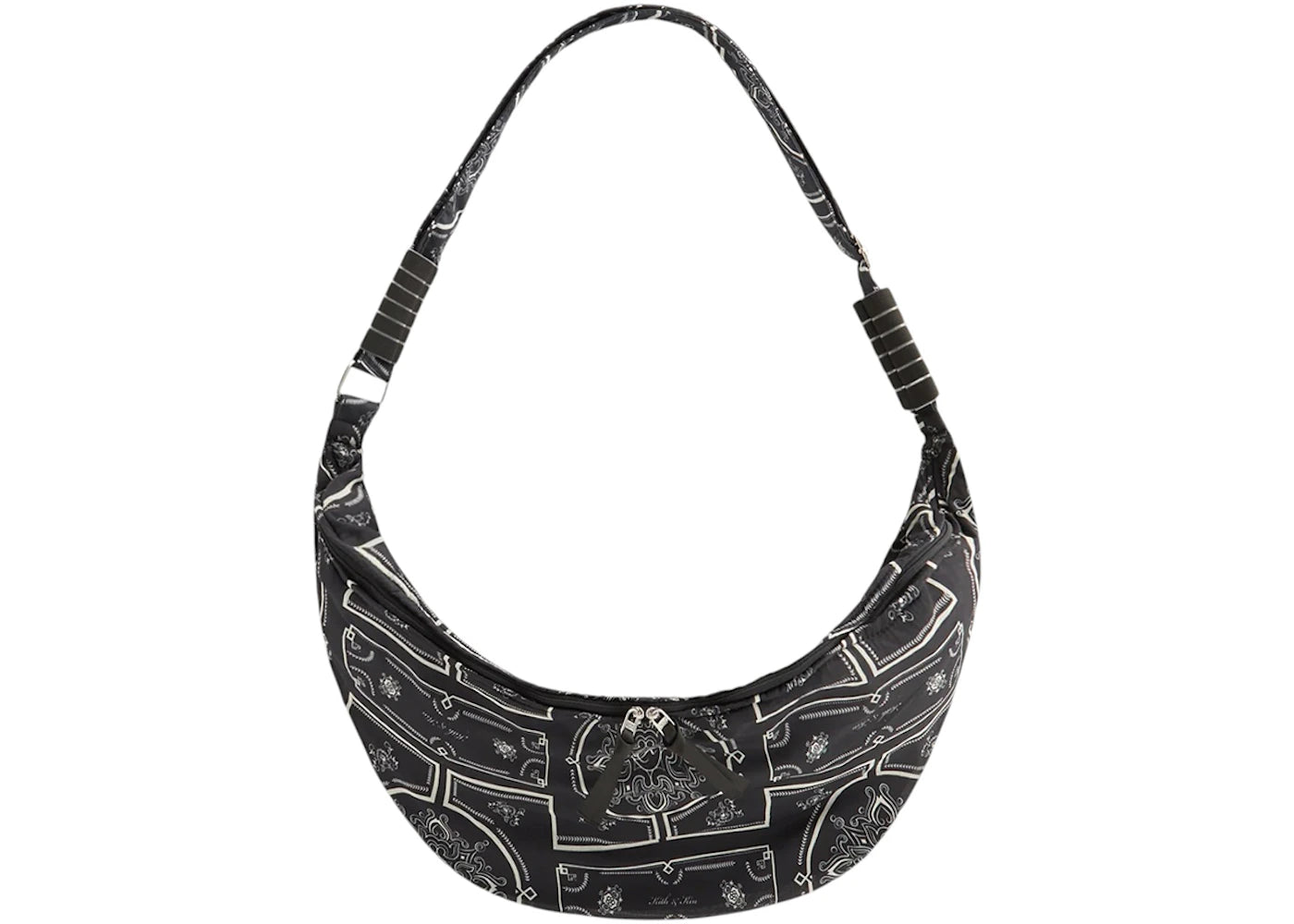 Kith Paisley Hobo Crossbody Black