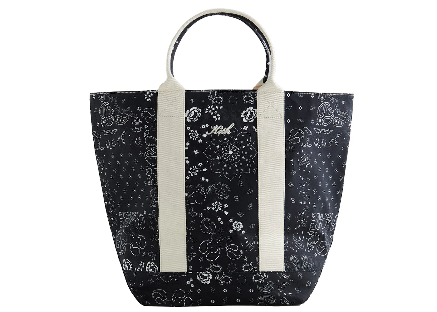 Kith Paisley Tote Bag Black