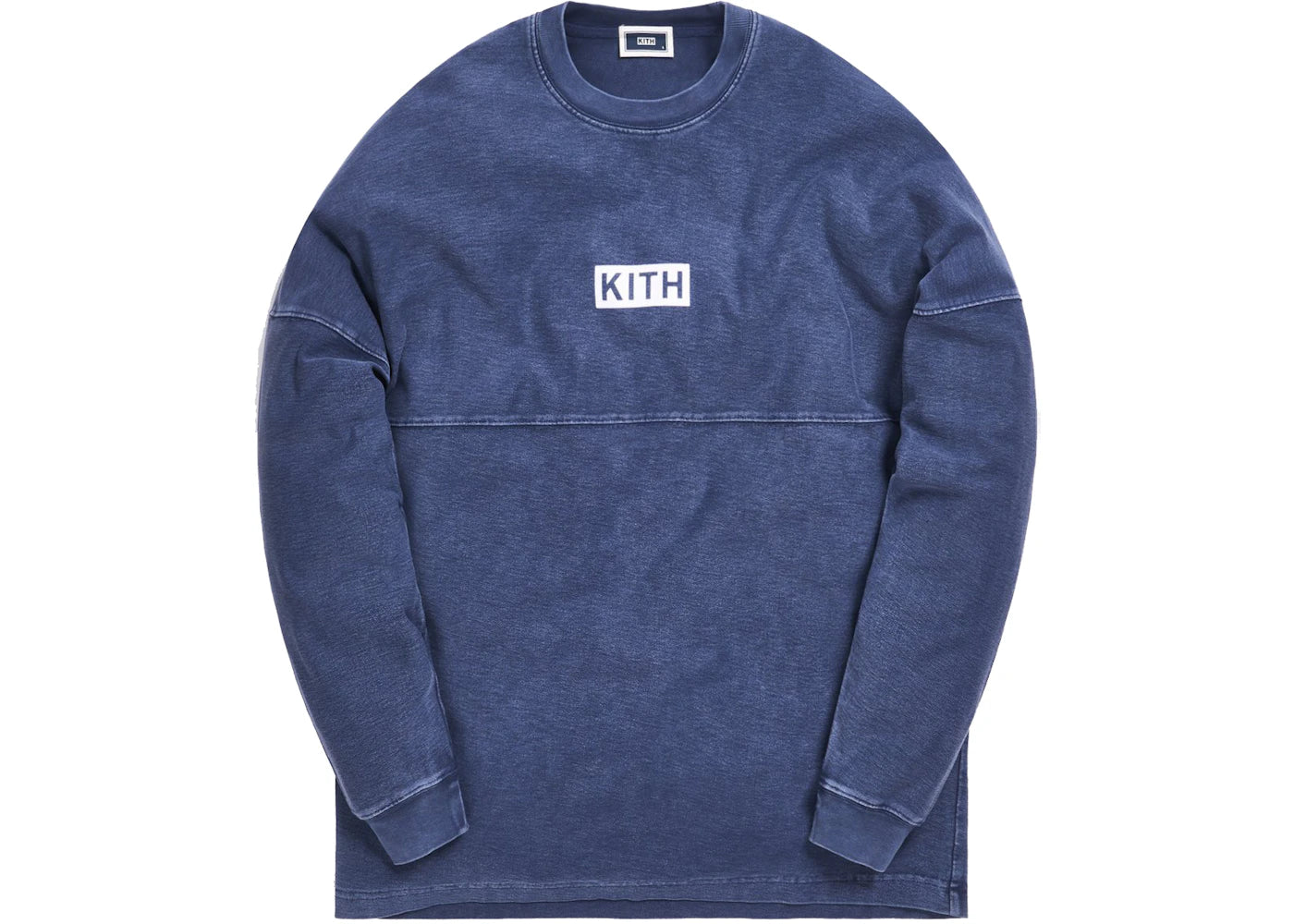 Kith Paneled L/S Tee Dark Indigo