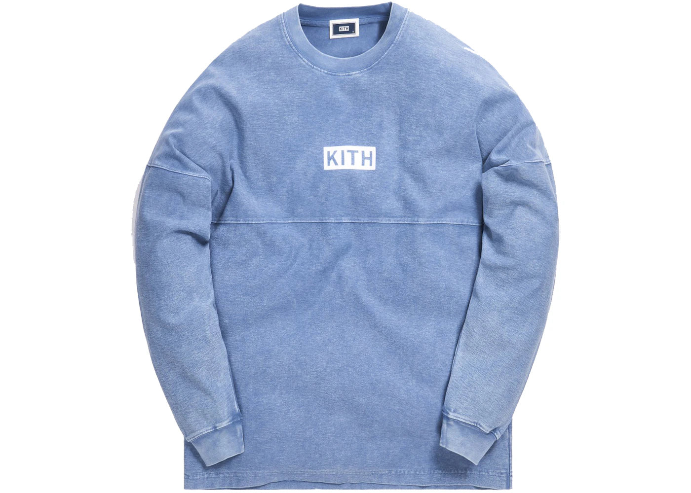 Kith Paneled L/S Tee Medium Indigo