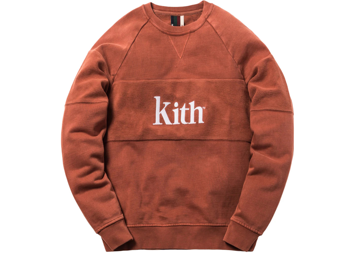 Kith Paneled Williams Crewneck Clay