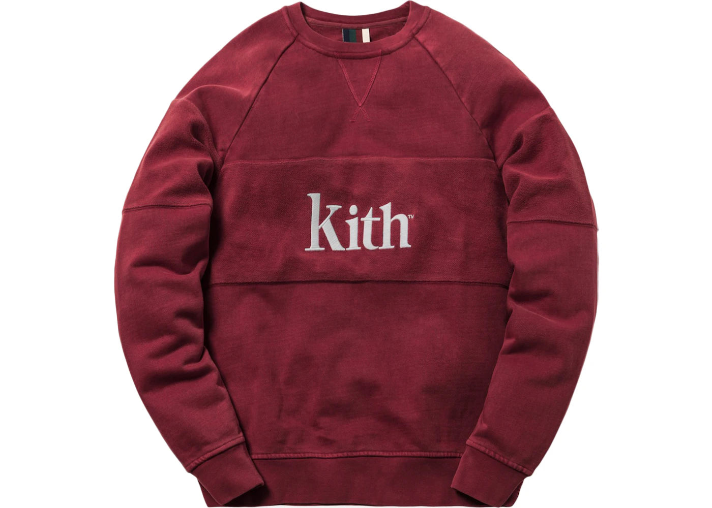 Kith Paneled Williams Crewneck Rust