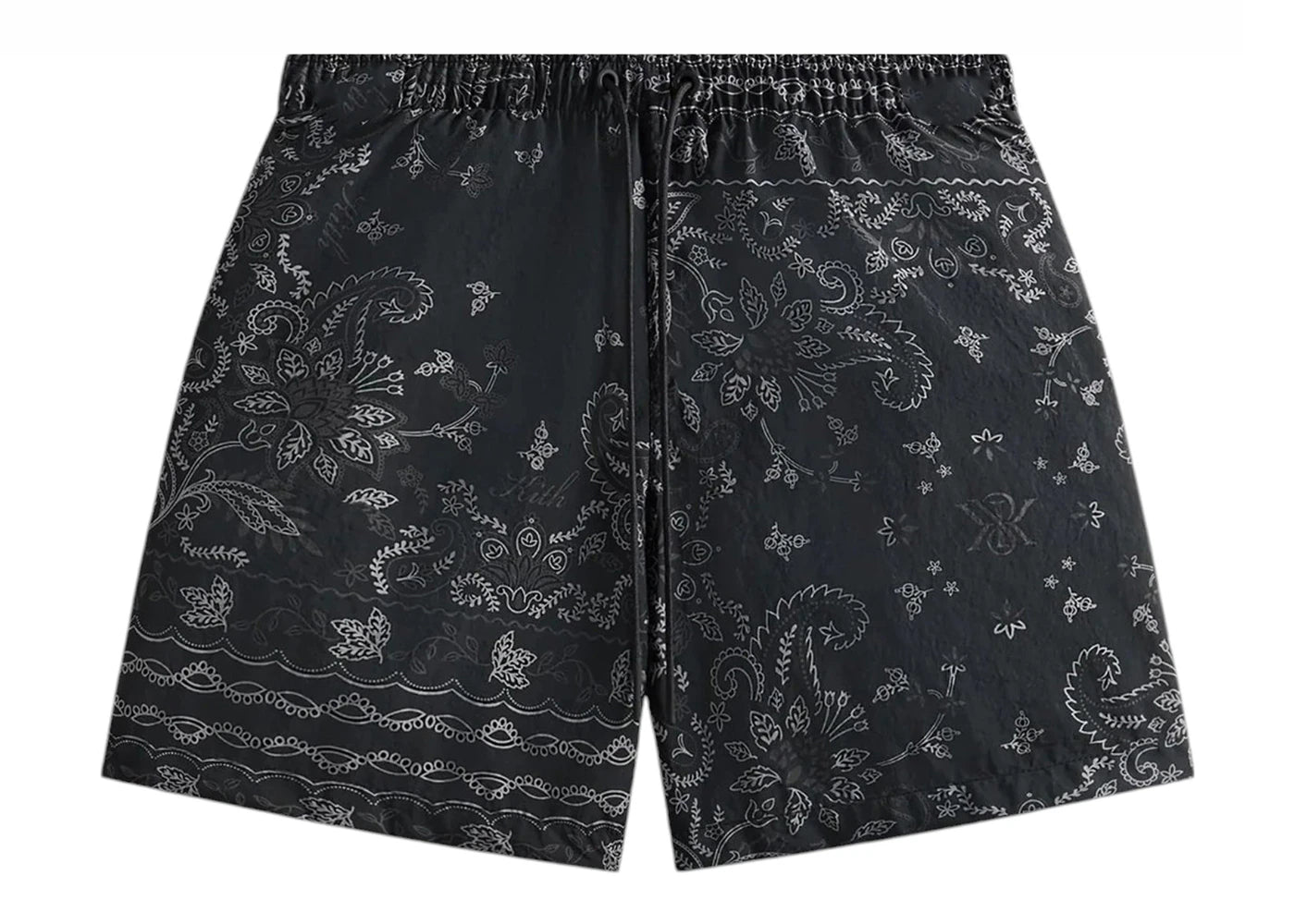 Kith Panelled Bandana Ashton Swim Short Black