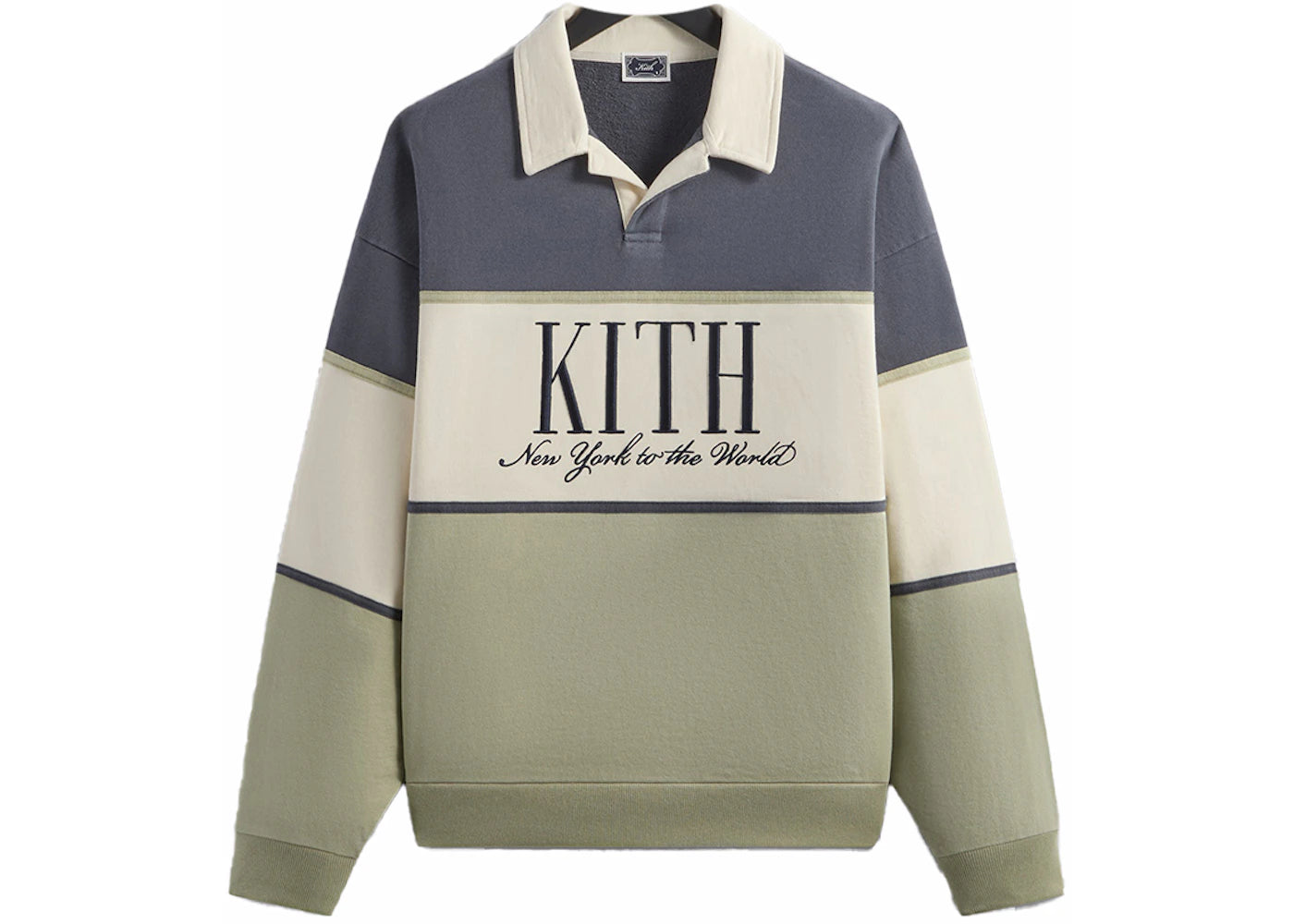 Kith Panelled Nelson Collared Pullover Asteroid