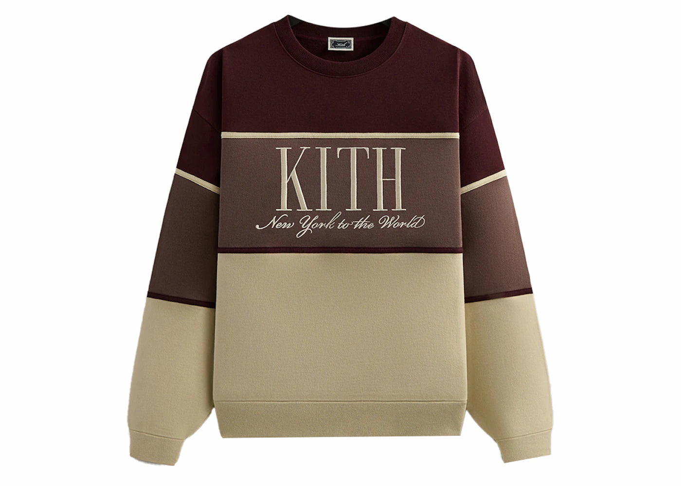 Kith Panelled Nelson Crewneck Rave