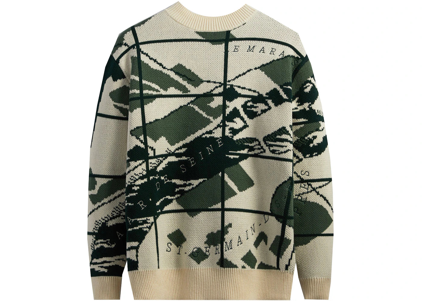 Kith Paris Atlas Crewneck Sandrift